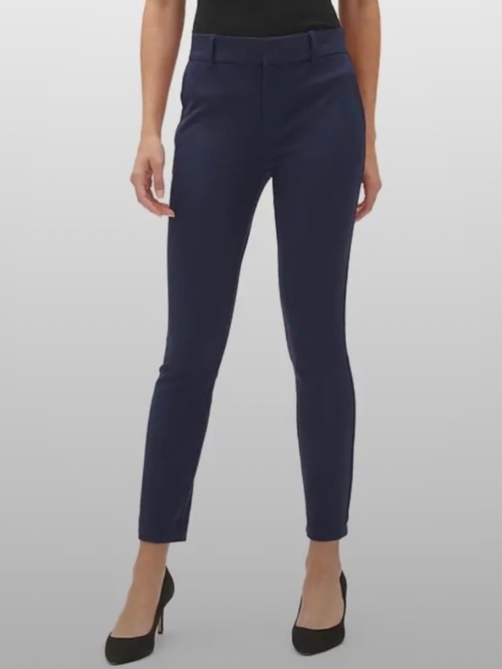 NWT Gap High Signature Skinny Ankle Pants in Bi-Stretch, 6 Reg, True Indigo Blue